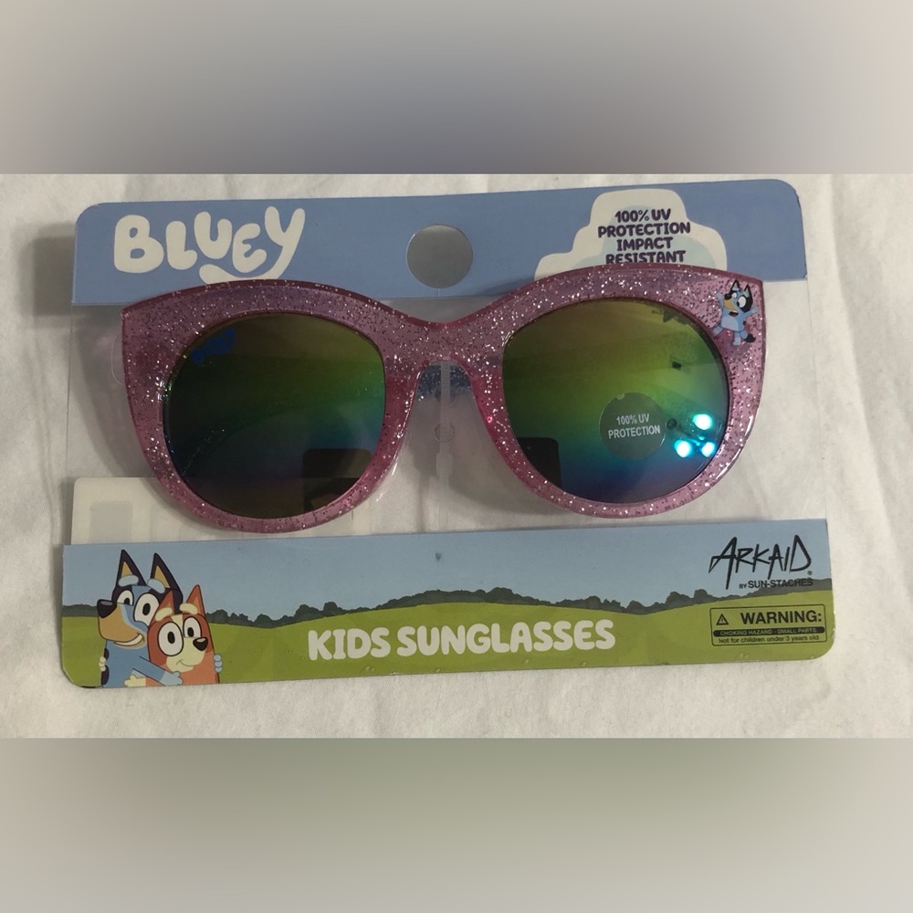 Bluey girl’s Sunglasses - Pink. 3+
